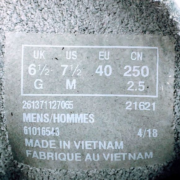 Clarks Nathan Lace Men Sneakers Gray Leather Active Air Venting Comfy Sz 7.5 - Picture 9 of 9